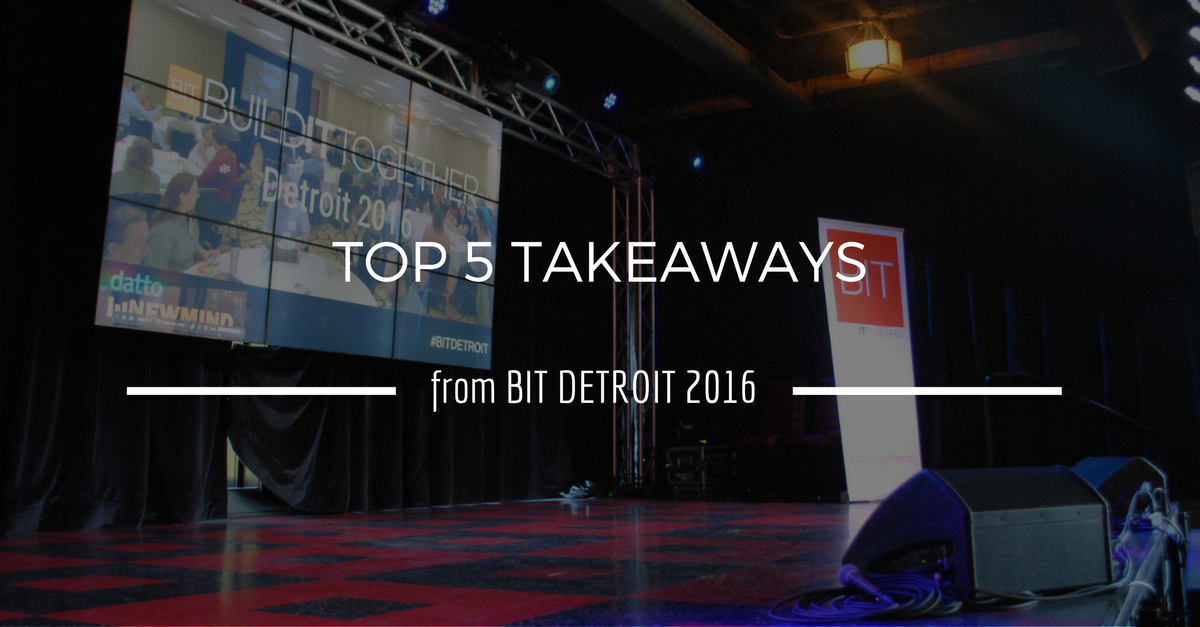 Top 5 Takeaways From Build IT Together Detroit