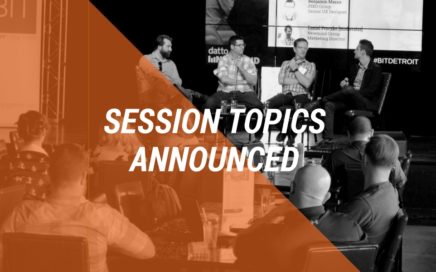 BITDet2017 session topics are now live!